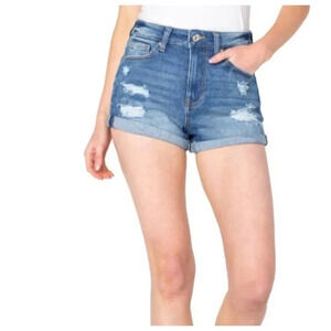 Celebrity Pink Hi-Rise Jean Shorts Size 5/27  